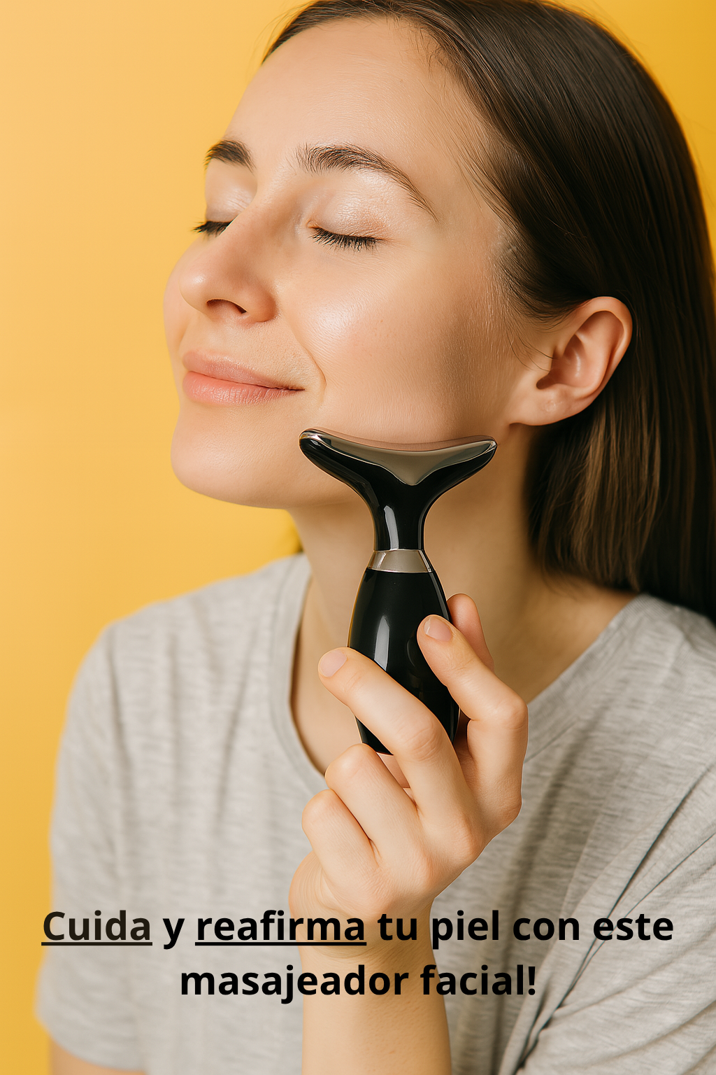 MASAJEADOR FACIAL 3LEDS MODEACTION